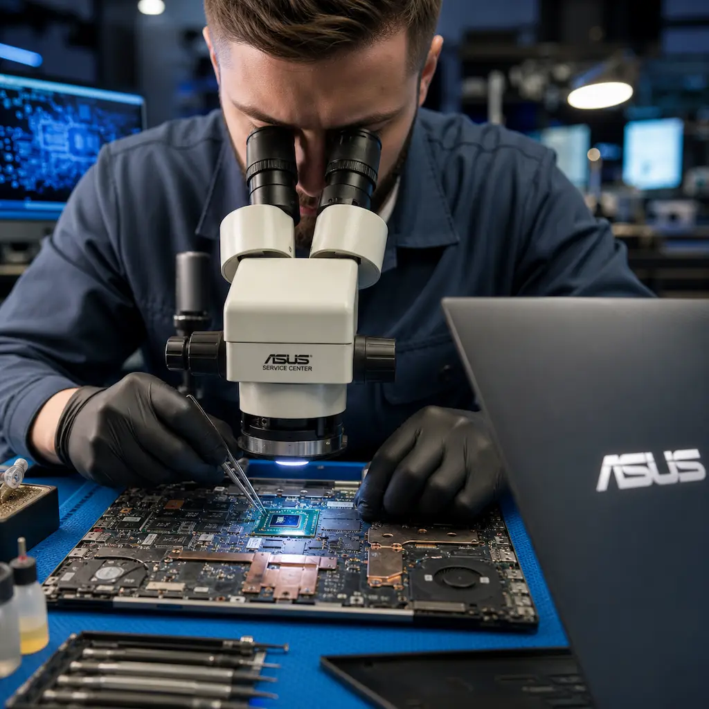 Замена видеокарты ноутбука Asus в Алабино