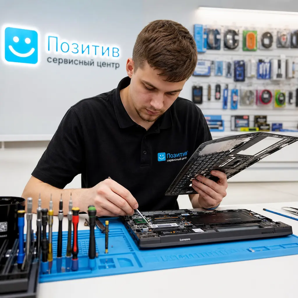 заменить клавиатуру на ноутбуке Lenovo в Алабино