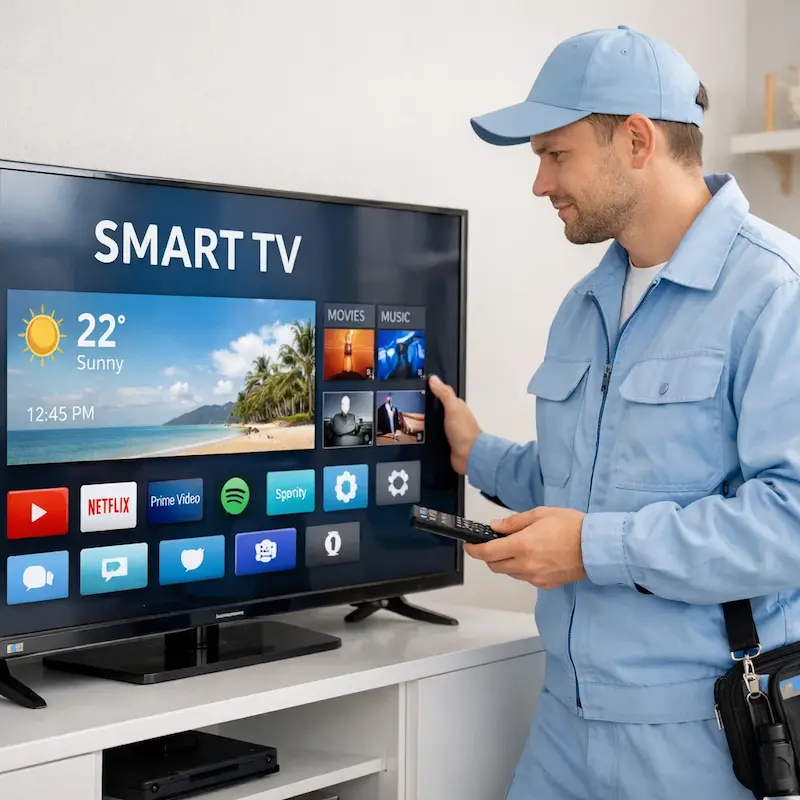 Настройка Smart TV в Алабино