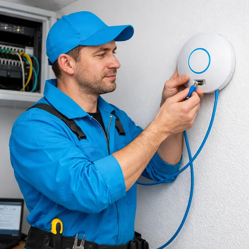 Подключение точки доступа в Алабино