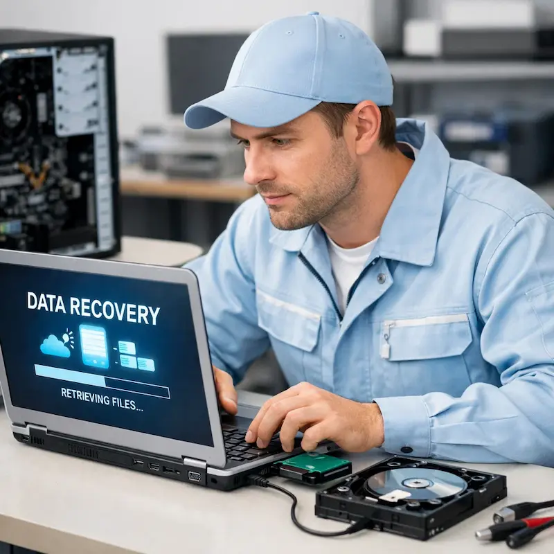 Восстановление данных и файлов в Алабино