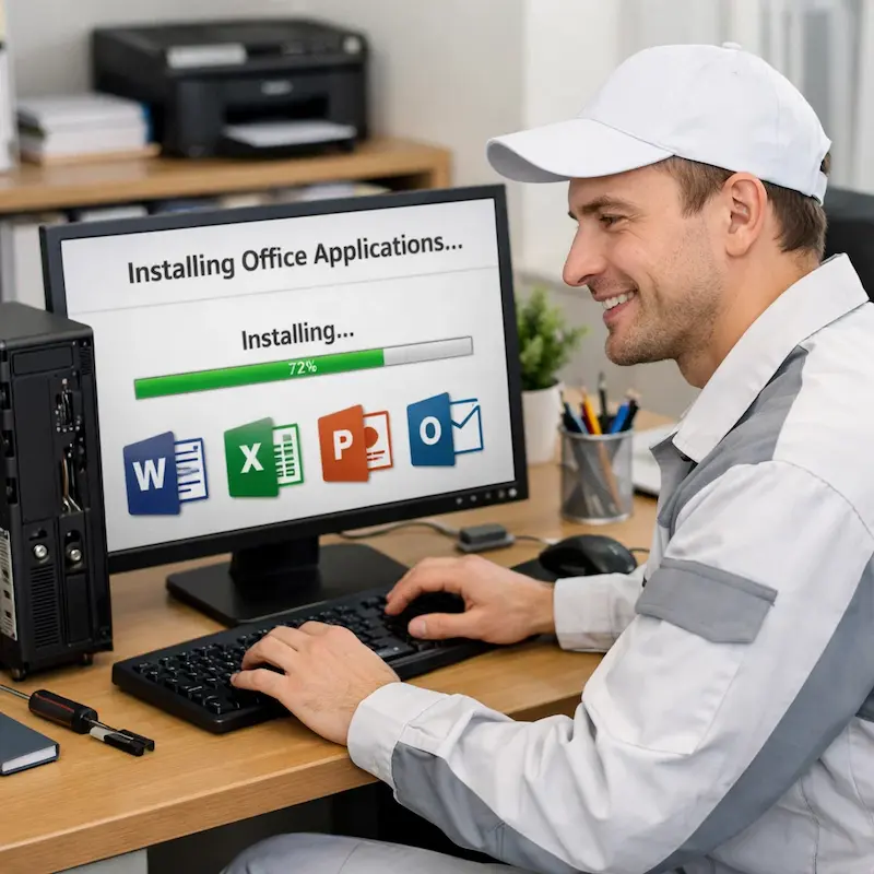 Установка и настройка программ на компьютере в Алабино