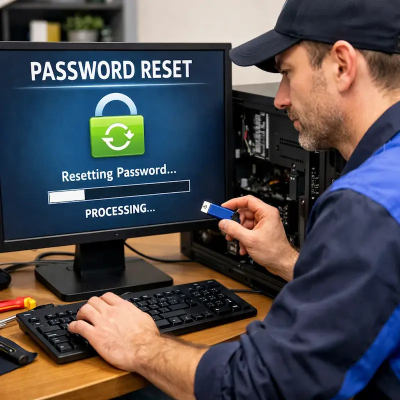 Удаление пароля на компьютере в Алабино