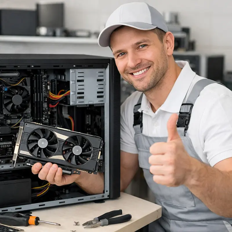 Замена видеокарты ПК в Алабино