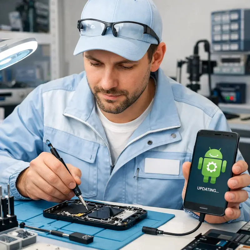 Настройка системы Android в Алабино